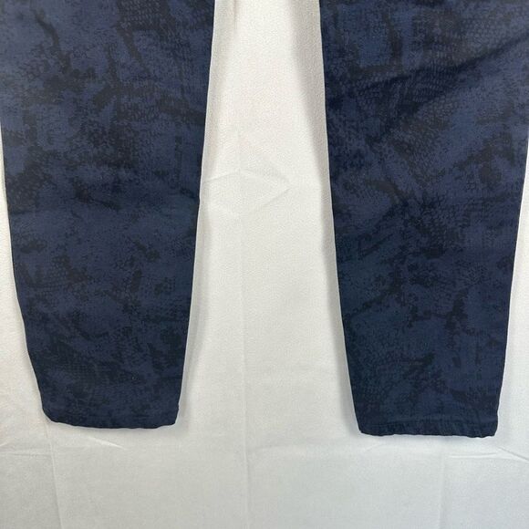 NWT Calvin Klein Women’s Blue Snakeskin Print High Rise Skinny Denim Jeans 27 - Picture 11 of 11